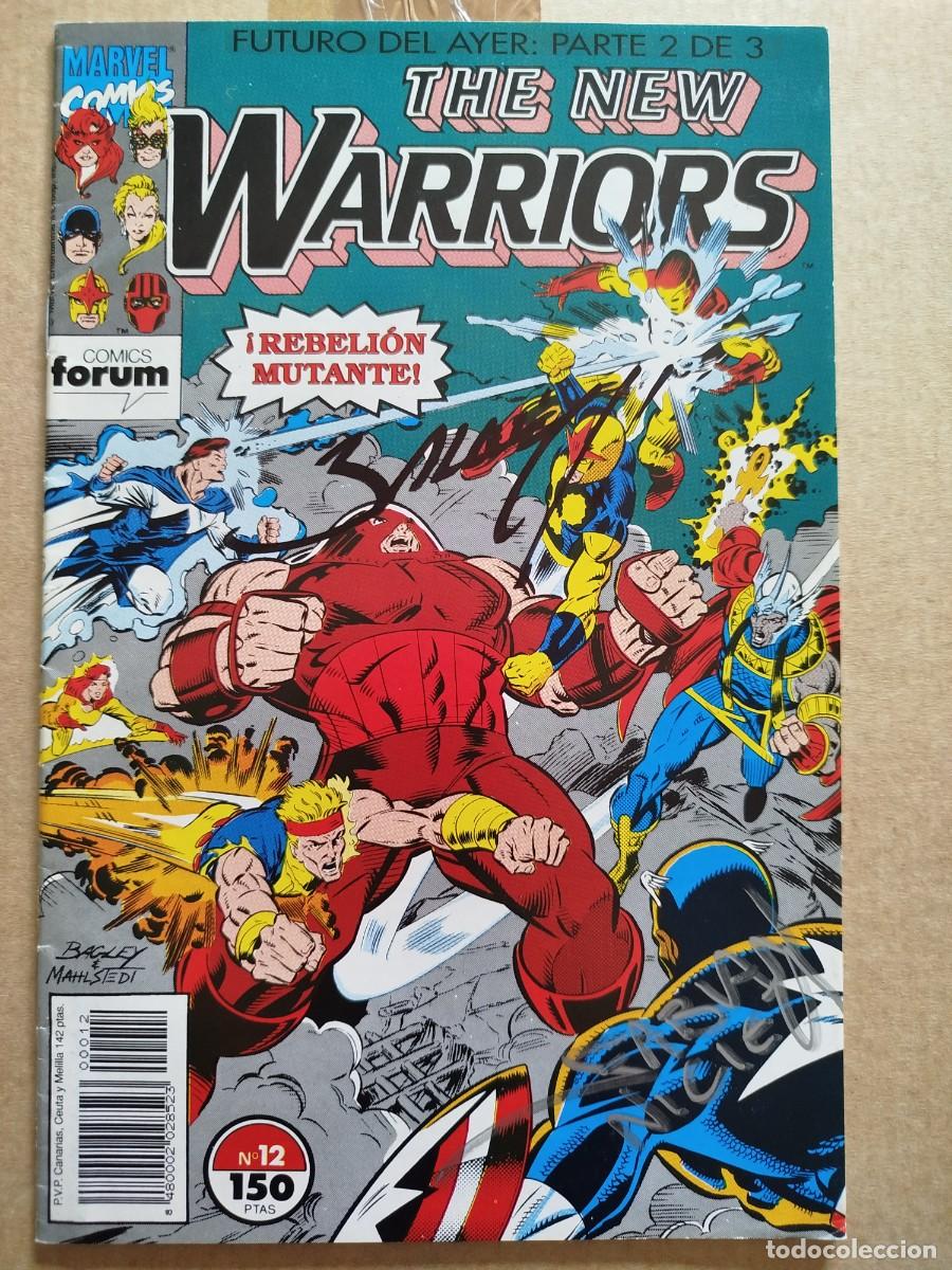 C&oacute;mics: The New Warriors n&uacute;m 12. Firmado por Bagley y Nicieza