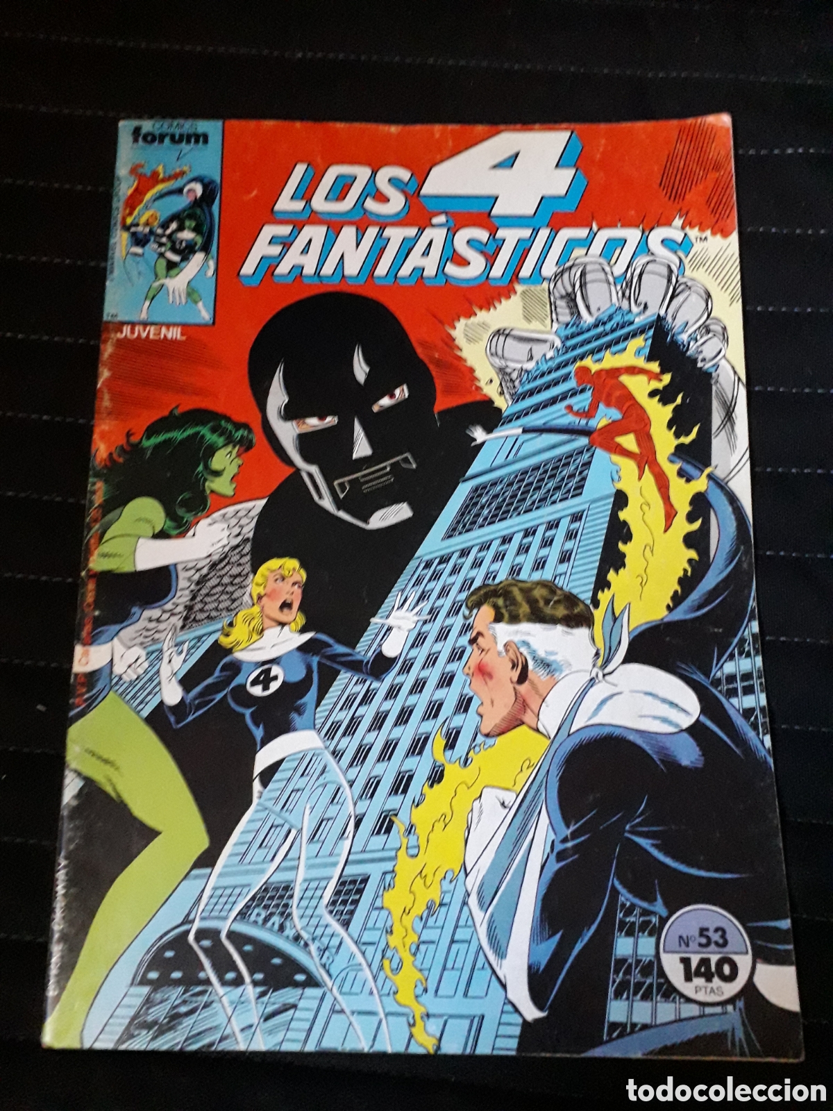C&oacute;mics: LOS 4 FANTASTICOS N&Uacute;MERO 53