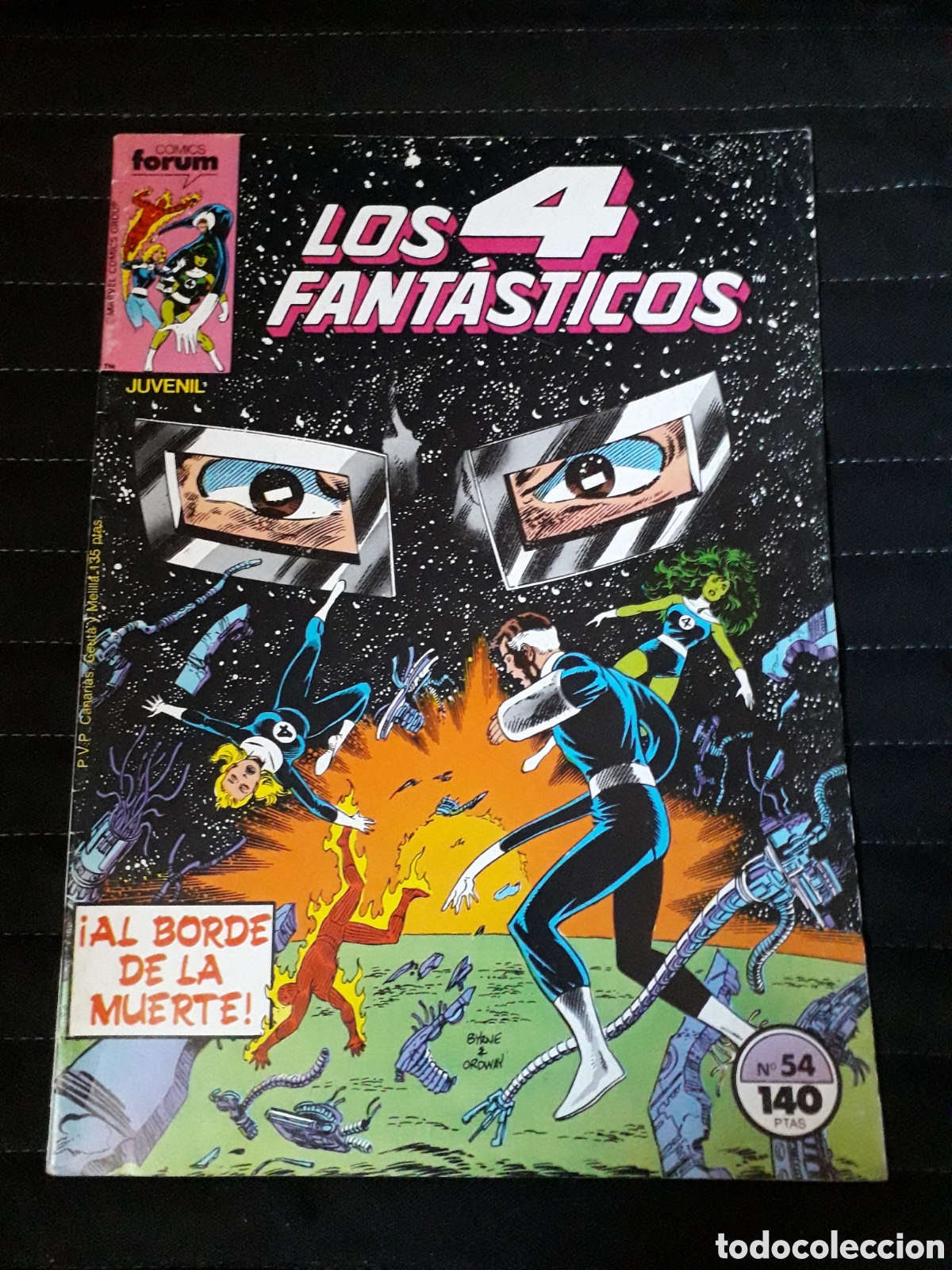 C&oacute;mics: LOS 4 FANTASTICOS N&Uacute;MERO 54