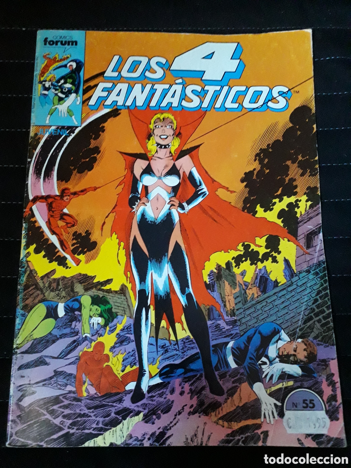 C&oacute;mics: LOS 4 FANTASTICOS N&Uacute;MERO 55