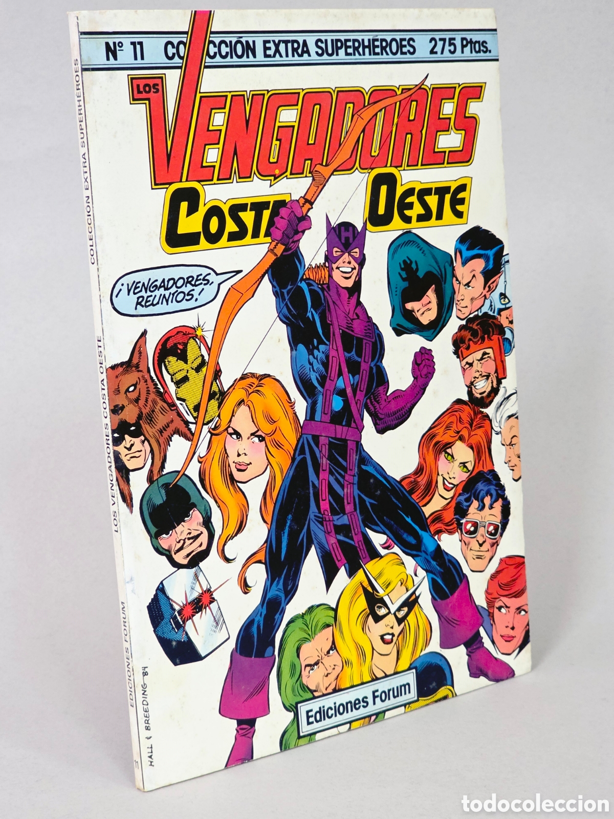 C&oacute;mics: C&Oacute;MIC COLECCI&Oacute;N EXTRA SUPERH&Eacute;ROES 11 LOS VENGADORES COSTA OESTE FORUM MARVEL MUY BUEN ESTADO