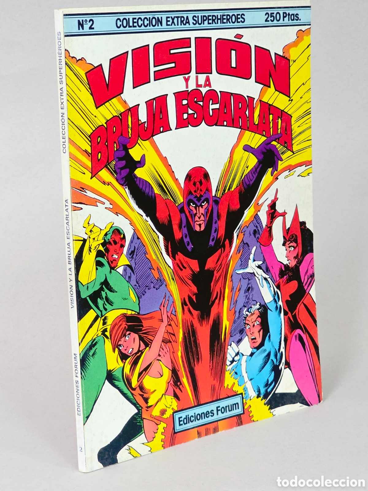 C&oacute;mics: C&Oacute;MIC COLECCI&Oacute;N EXTRA SUPERH&Eacute;ROES 2 VISI&Oacute;N BRUJA ESCARLATA FORUM MARVEL MUY BUEN ESTADO