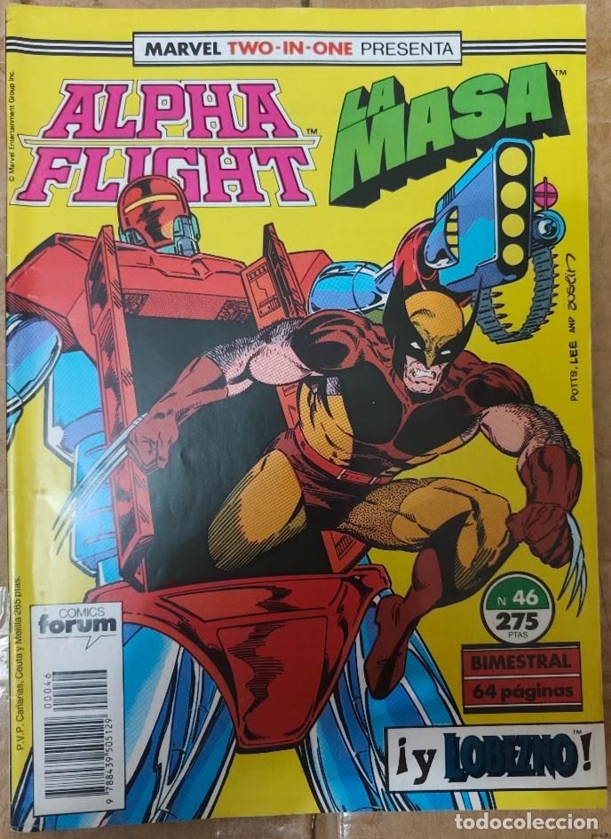 C&oacute;mics: MARVEL TWO IN ONE ALPHA FLIGHT / LA MASA VOL 1, 46. FORUM