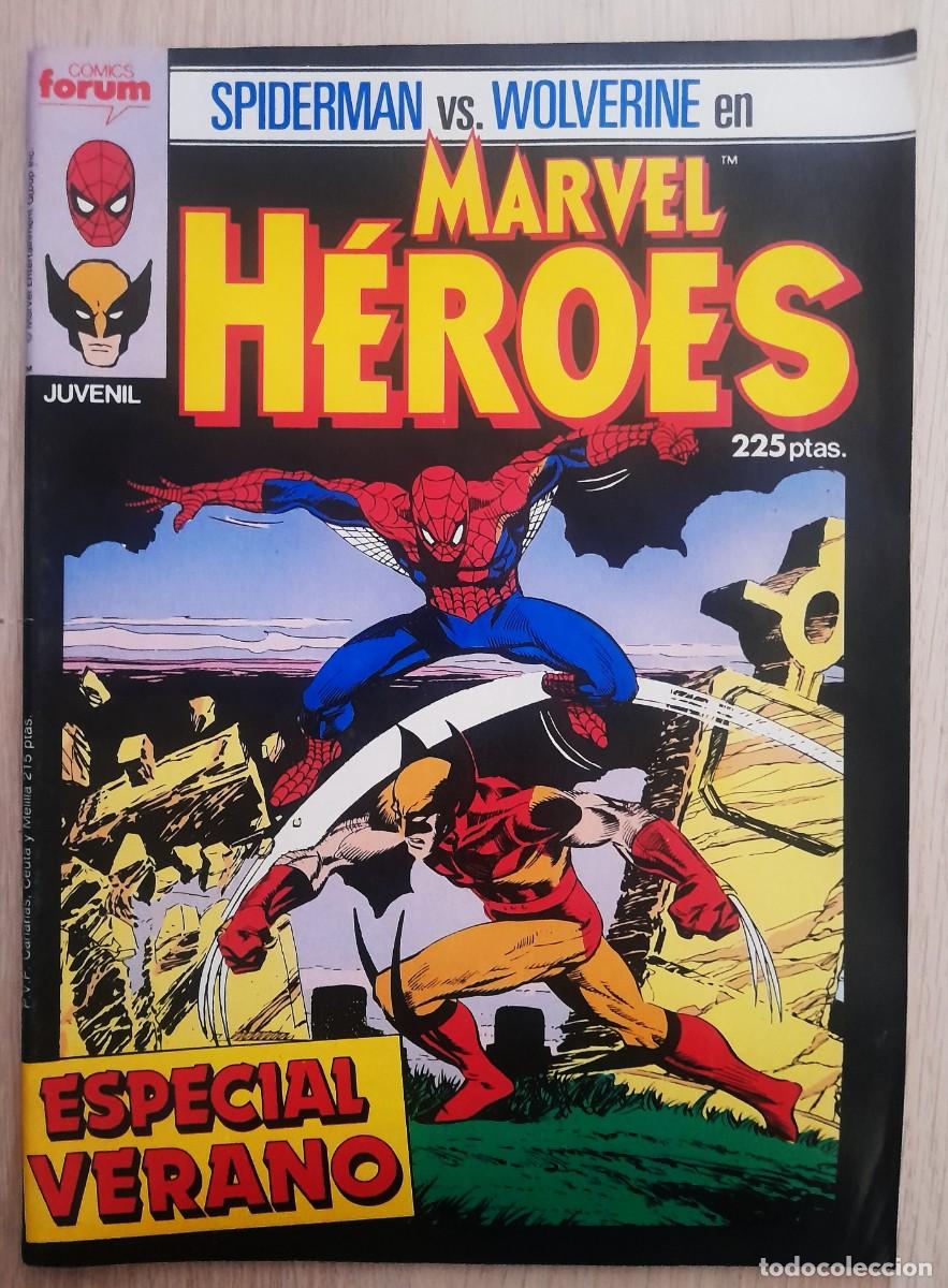C&oacute;mics: Marvel Heroes Especial Verano 1987 - S&igrave;derman vs Wolverine - Marvel - Forum