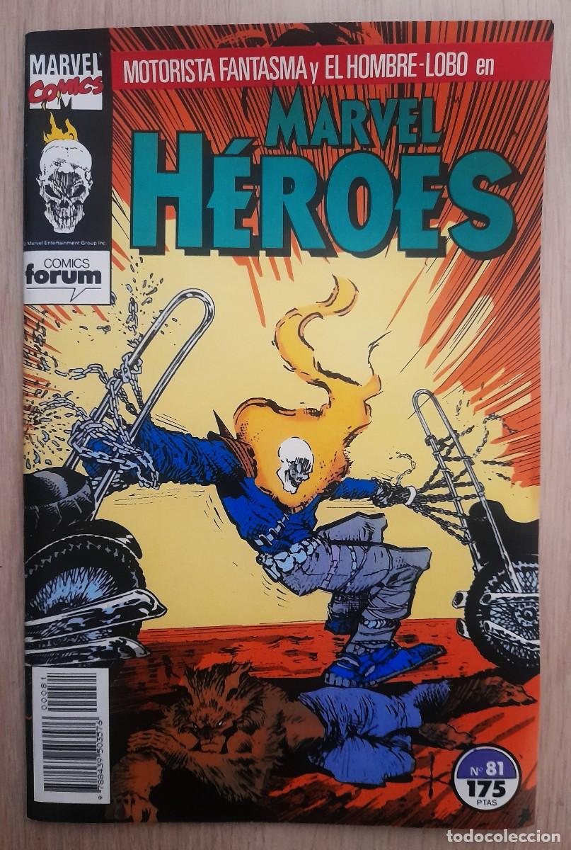 C&oacute;mics: Marvel Heroes Numero 81 - Motorista Fantasma - Marvel - Forum