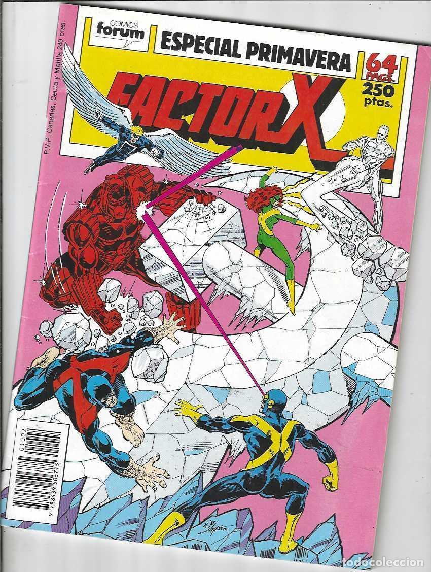 C&oacute;mics: FACTOR X - ESPECIAL PRIMAVERA 1989 - GRAPA FORUM