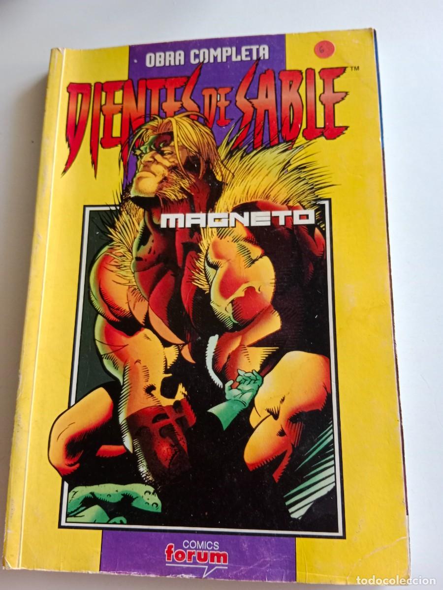 C&oacute;mics: RETAPADO DIENTES DE SABLE MAGNETO N&deg;. 1 A N&deg;. 4