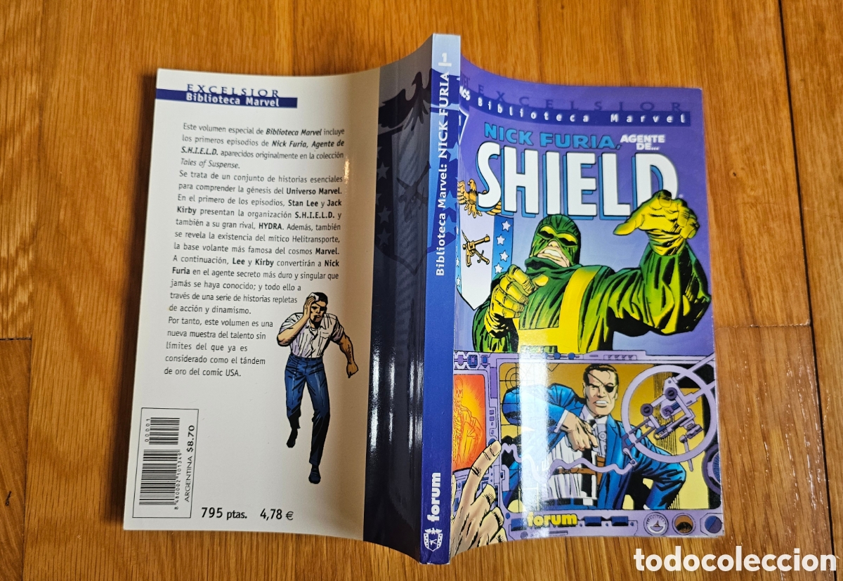 C&oacute;mics: Biblioteca Marvel: Nick Furia Agente de SHIELD n&uacute;mero. 1 - Foto 3