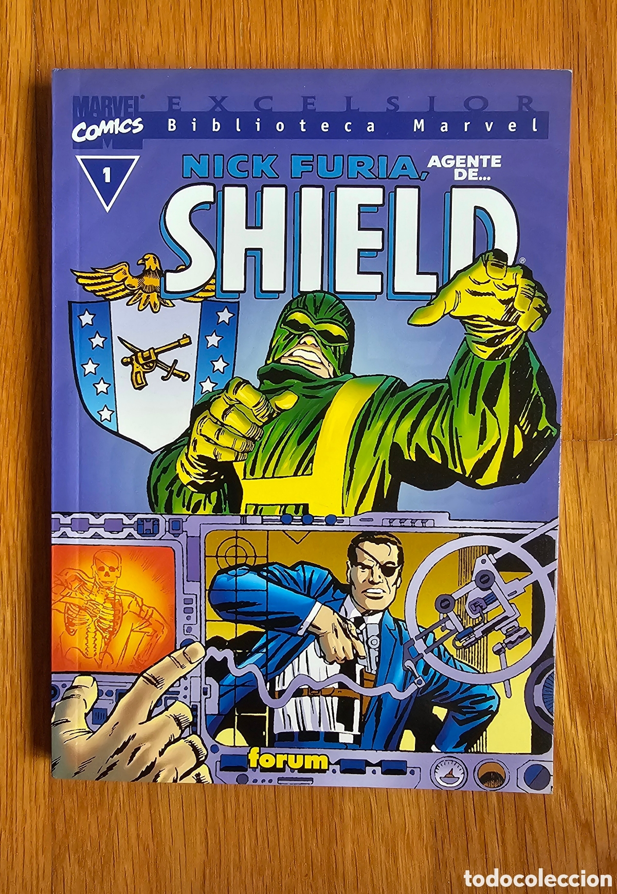 C&oacute;mics: Biblioteca Marvel: Nick Furia Agente de SHIELD n&uacute;mero. 1