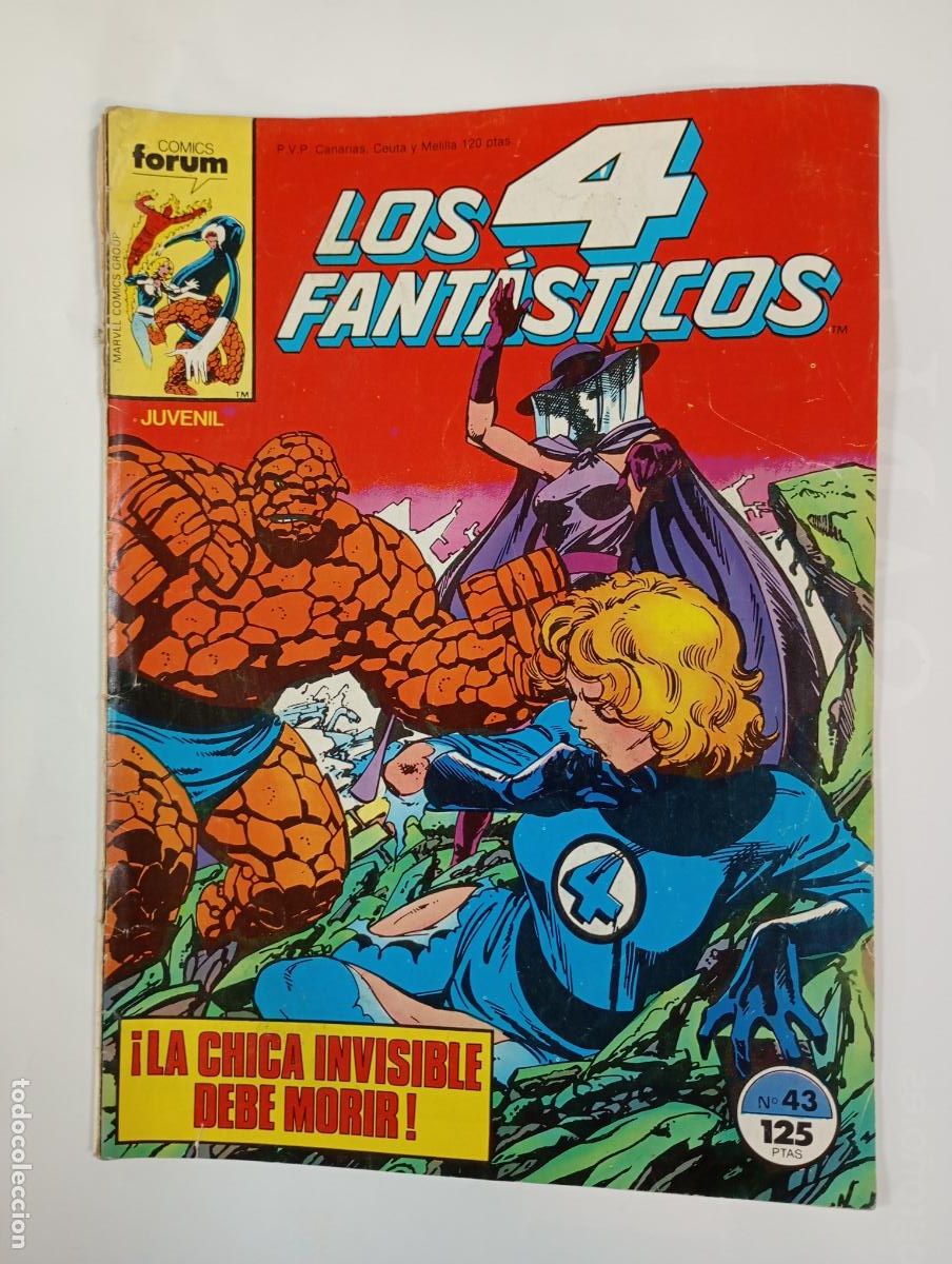C&oacute;mics: LOS 4 FANT&Aacute;STICOS N&ordm; 43. COMICS FORUM. TDKR94