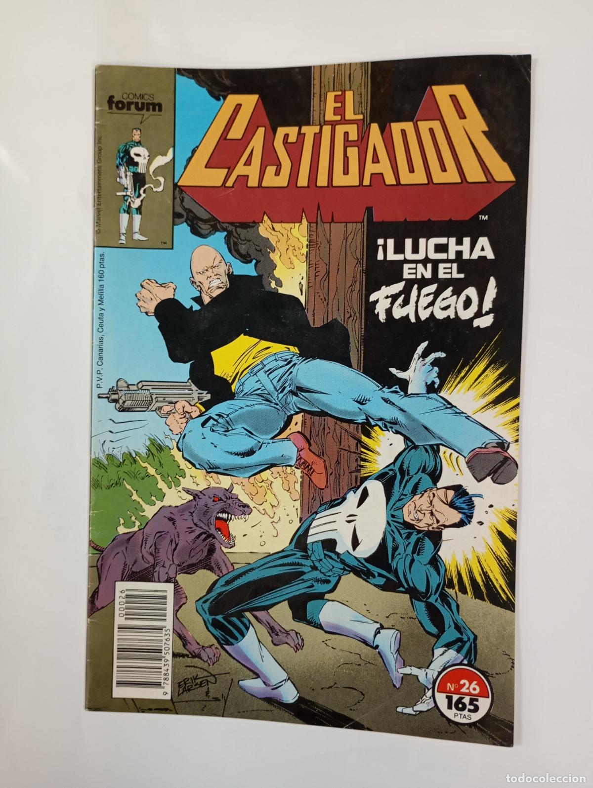 C&oacute;mics: EL CASTIGADOR N&ordm; 26. LUCHA EN EL FUEGO. COMICS FORUM. TDKR94