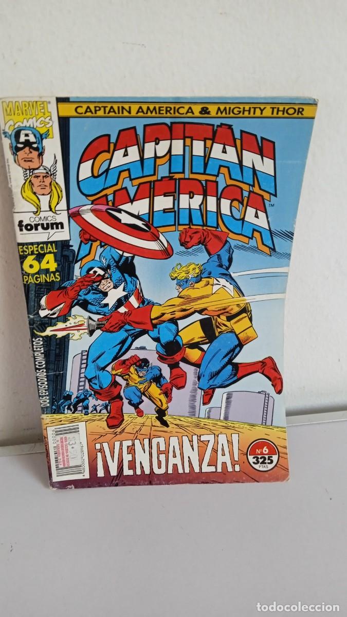 C&oacute;mics: CAPIT&Aacute;N AMERICA N&ordm; 6 &iexcl;Venganza!