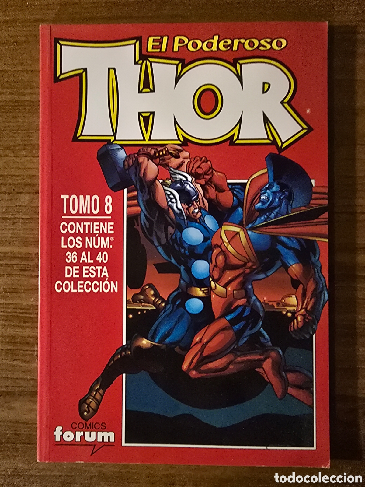 C&oacute;mics: THOR,TOMO 8,NUMEROS DEL 36 AL 40,(FORUM)
