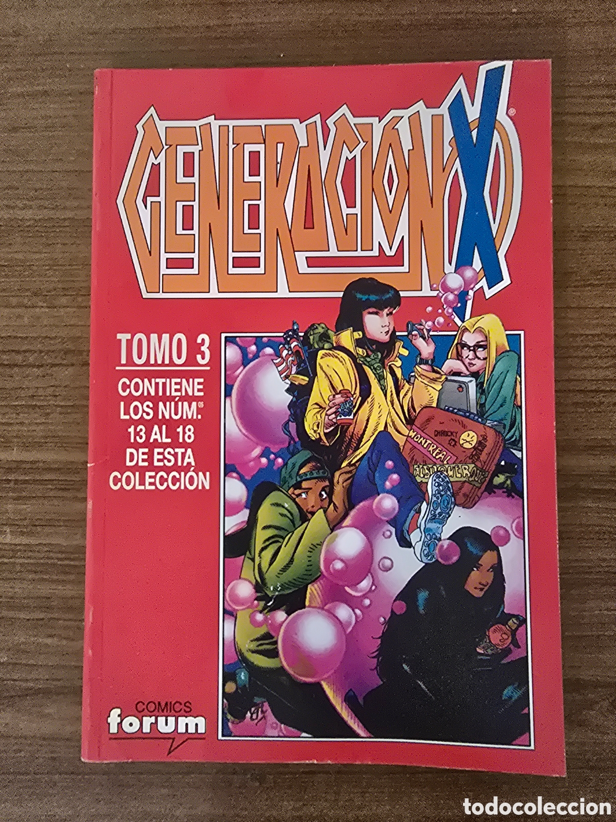 C&oacute;mics: GENERACION X,TOMO 3 DEL 13 AL 18,(COMICS FORUM)
