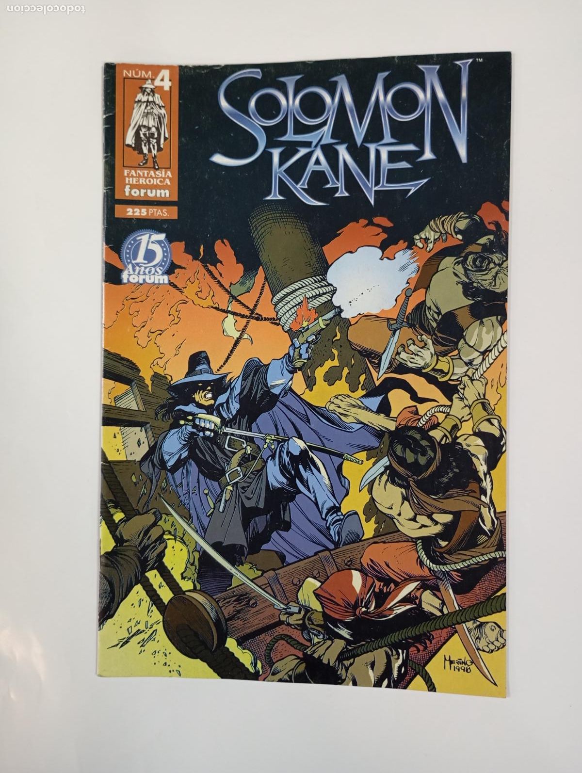 C&oacute;mics: SOLOMON KANE N&ordm; 4. FANTAS&Iacute;A HEROICA. COMICS FORUM. TDKR95