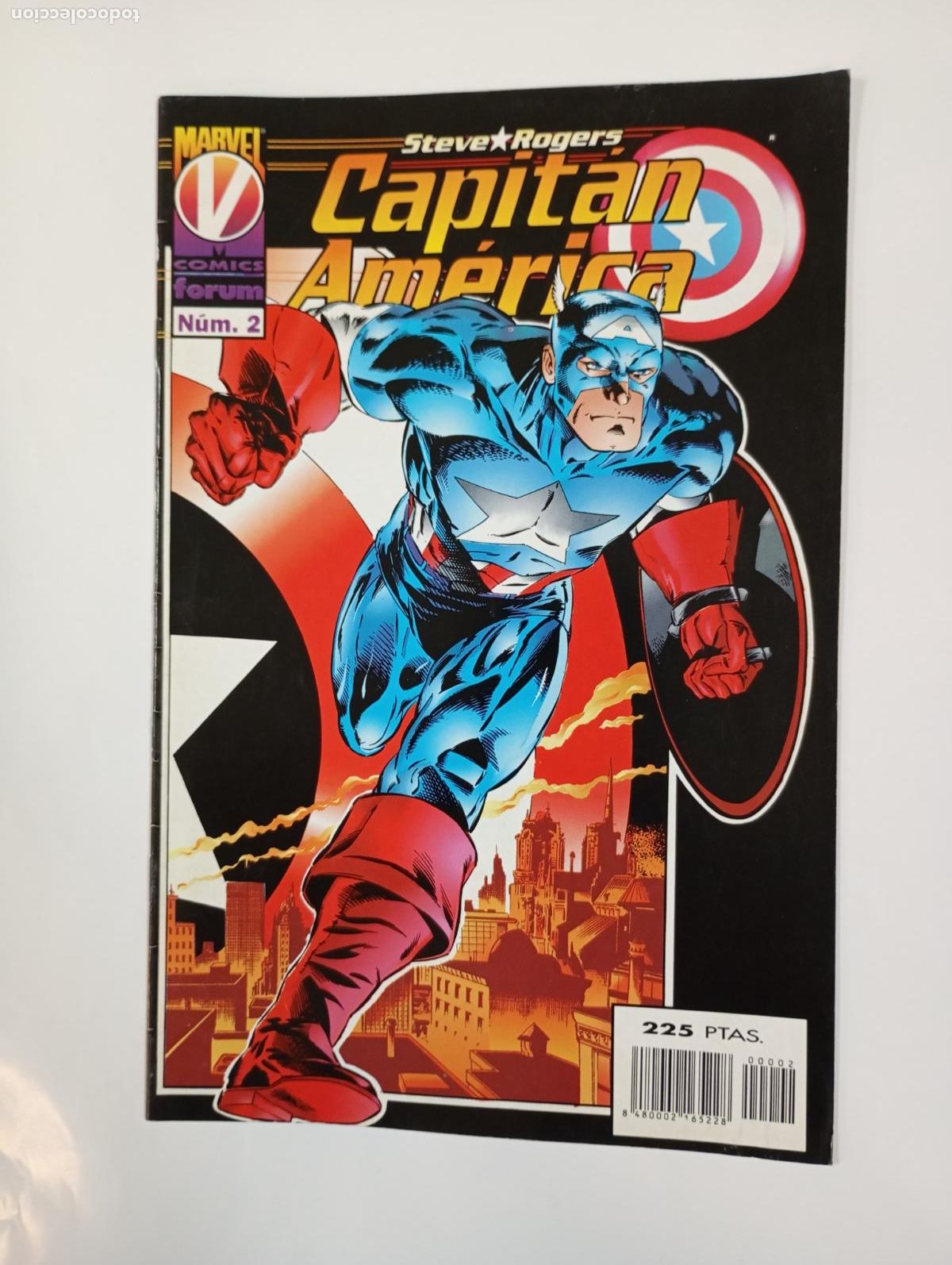 C&oacute;mics: CAPIT&Aacute;N AM&Eacute;RICA N&ordm; 2. STEVE ROGERS. MARVEL COMICS FORUM. TDKR95