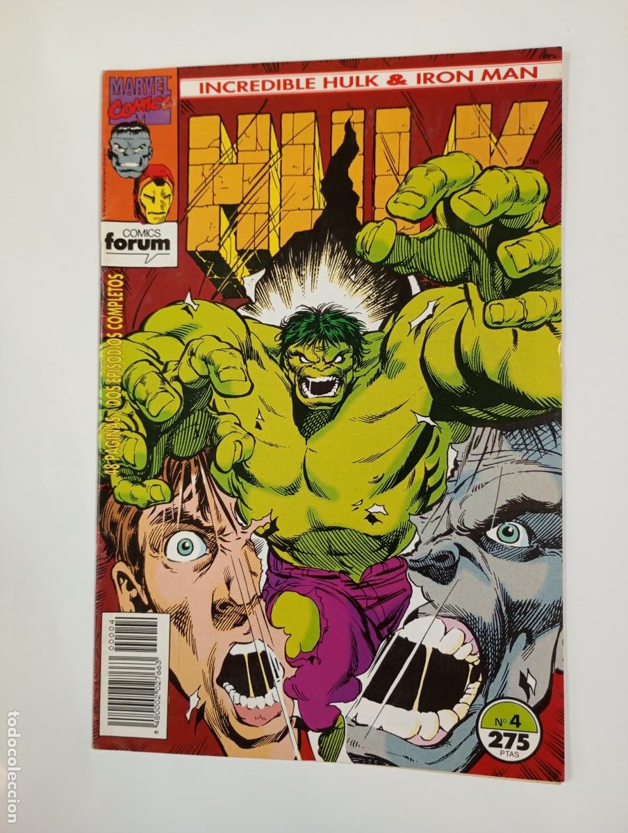 C&oacute;mics: HULK N&ordm; 4. MARVEL COMICS FORUM. TDKR95