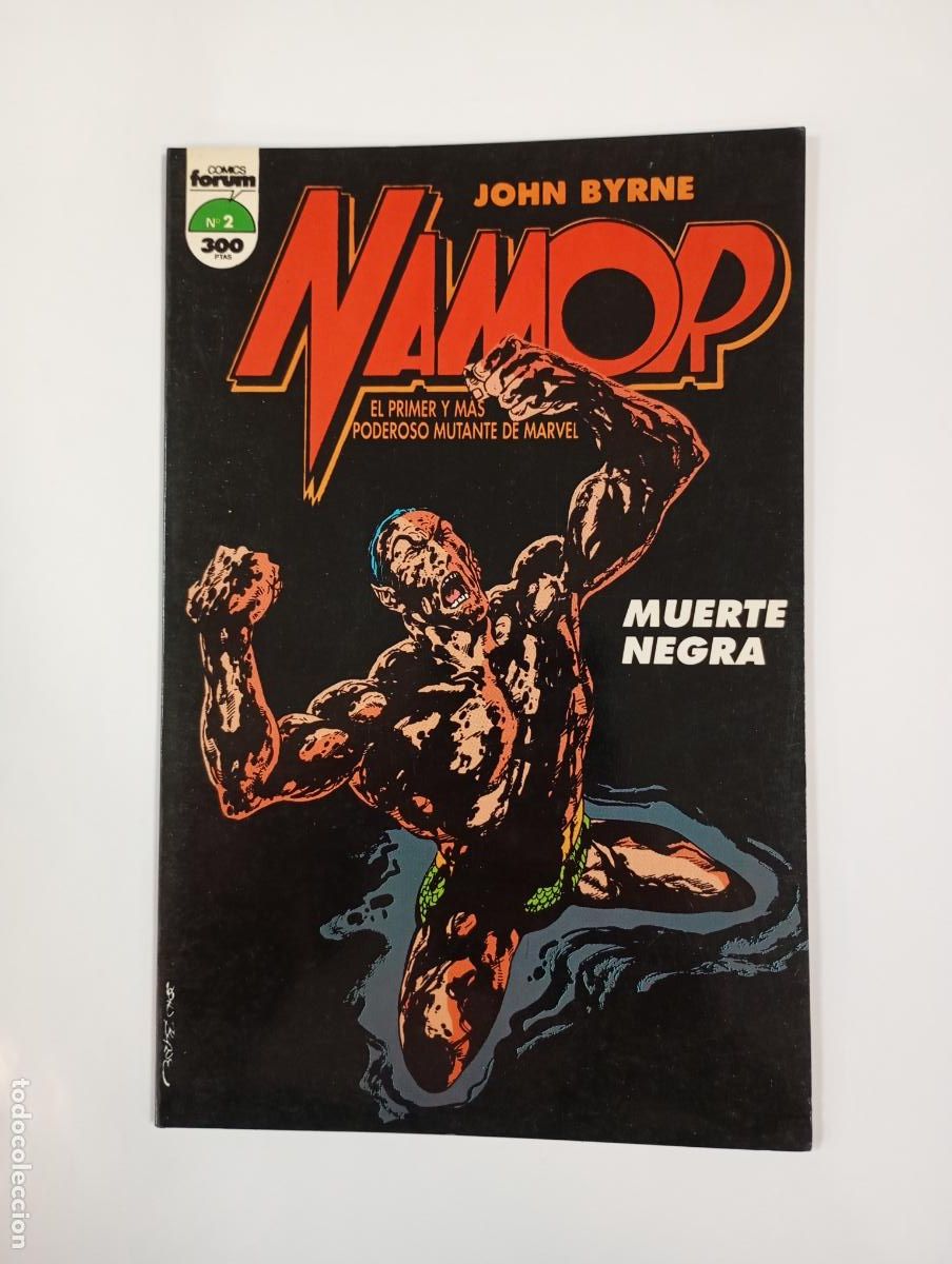 C&oacute;mics: NAMOR N&ordm; 2. JOHN BYRNE. MUERTE NEGRA. FORUM. TDKR95