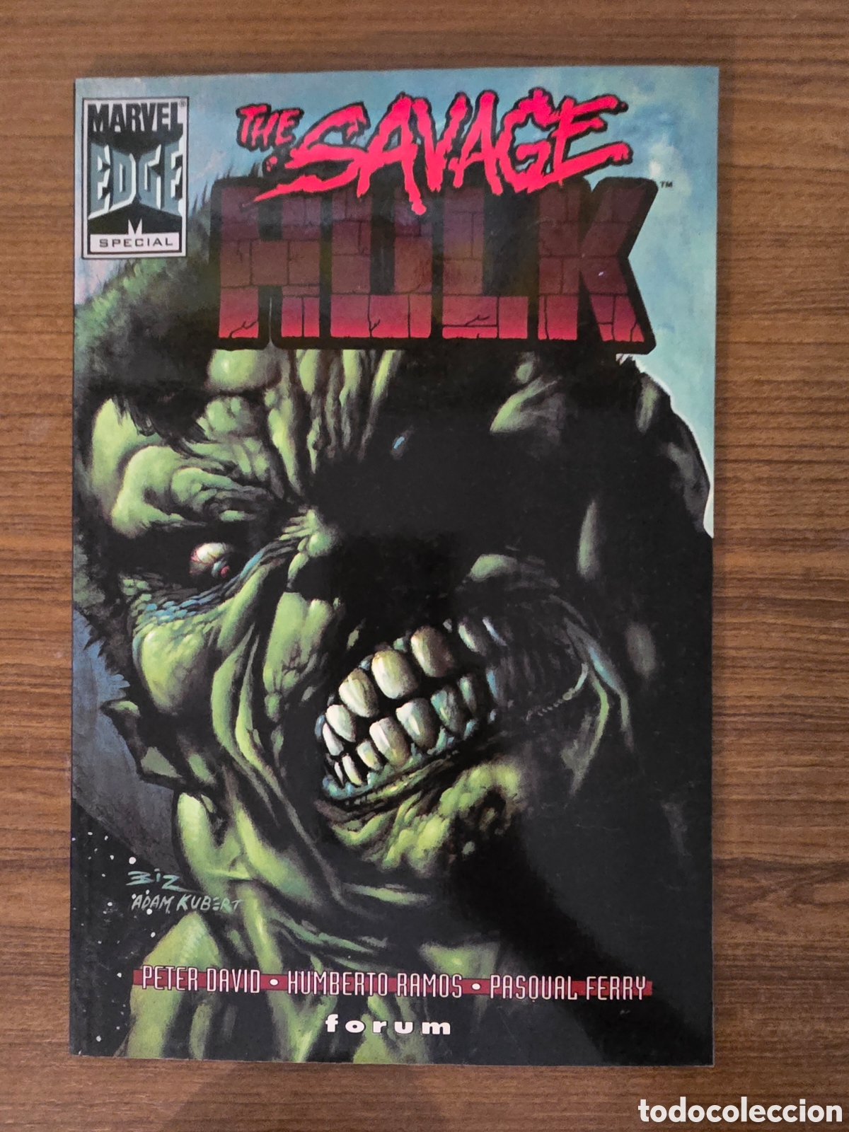 C&oacute;mics: THE SAVAGE HULK,MARVEL EDGE SPECIAL,(FORUM)
