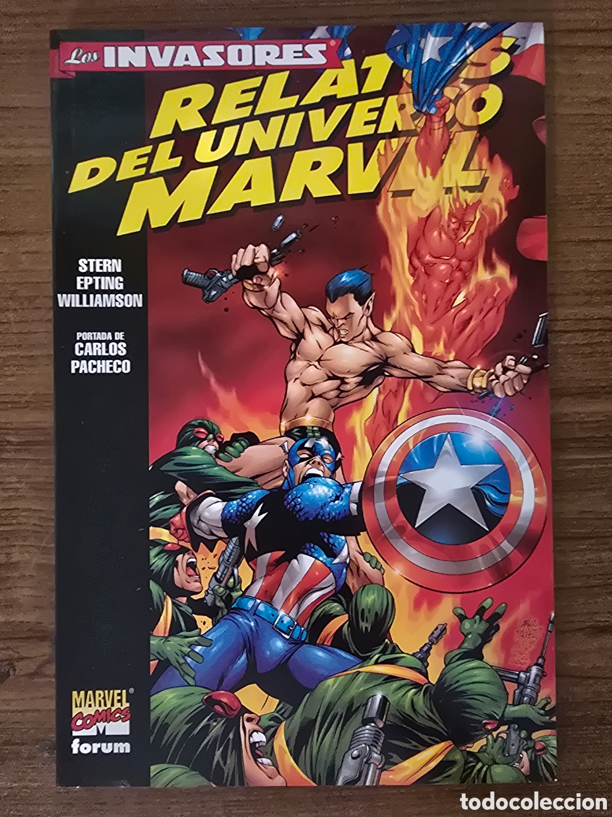 C&oacute;mics: LOS INVASORES,RELATOS DEL UNIVERSO MARVEL,(MARVEL COMICS-FORUM)