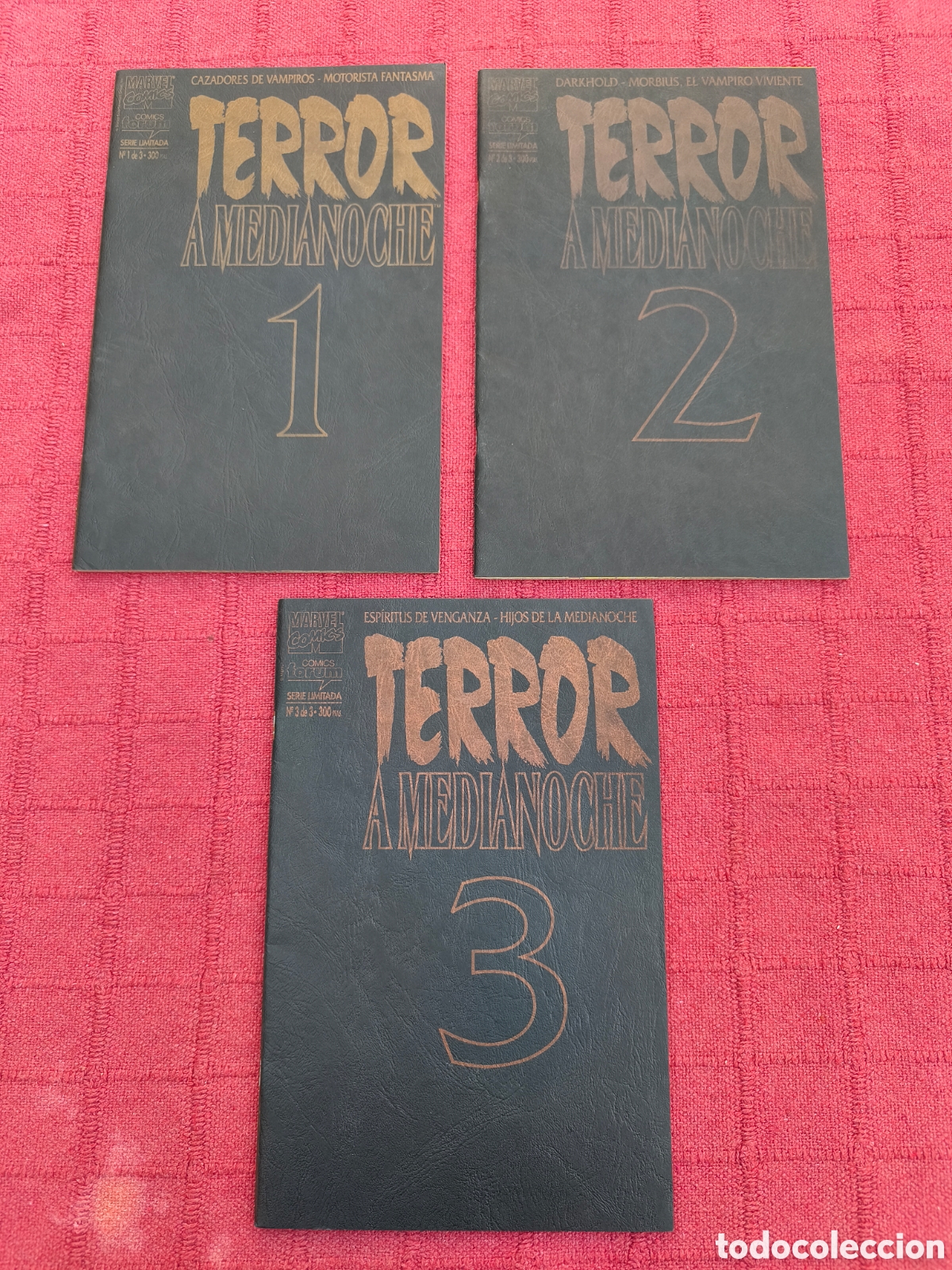 Comics: MOTORISTA FANTASMA TERROR A MEDIANOCHE COMICS FORUM COMPLETA DEL 1 AL 3 MUY BUEN ESTADO