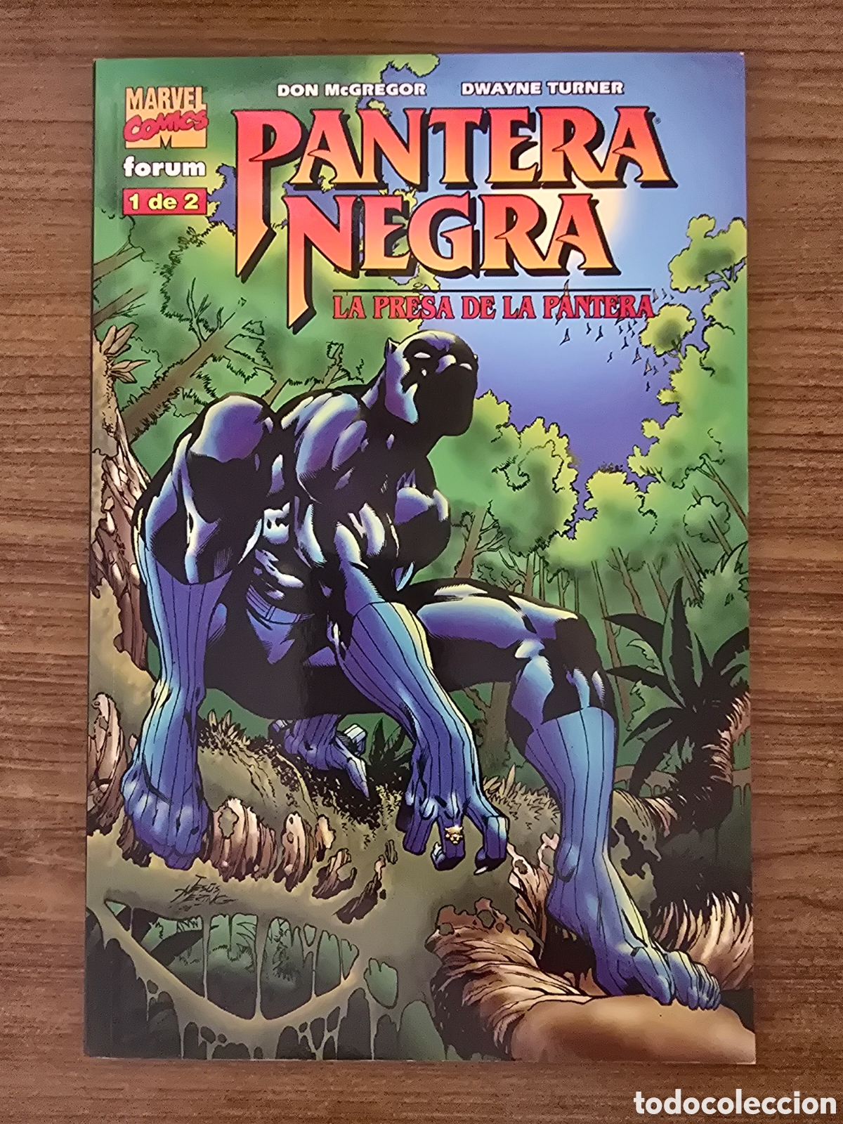 C&oacute;mics: PANTERA NEGRA,LA PRESA DE LA PANTERA,1 DE 2,(MARVEL COMICS-FORUM)