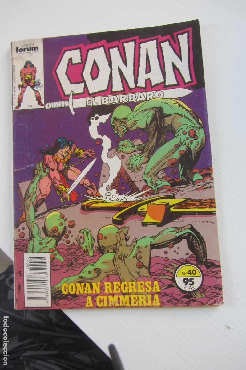 C&oacute;mics: CONAN EL BARBARO - N&ordm; 40 - VOL. 1 VOLUMEN I - GRAPA FORUM ARX284