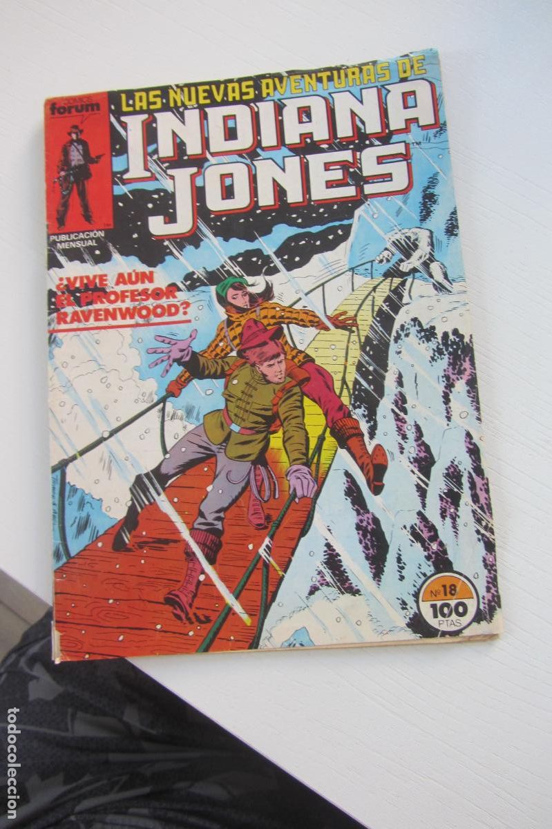 C&oacute;mics: LAS NUEVAS AVENTURAS DE INDIANA JONES N&ordm;. 18 &iquest;VIVE A&Uacute;N EL PROFESOR RAVENWOOD? FORUM ARX284