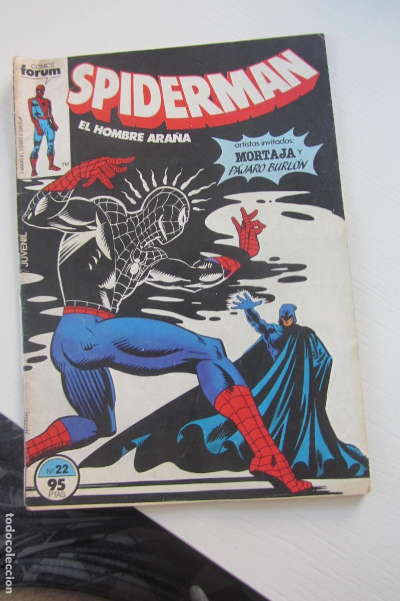 C&oacute;mics: SPIDERMAN - N&ordm; 22 - VOL1 - MORTAJA Y PAJARO BURLON - FORUM ARX284
