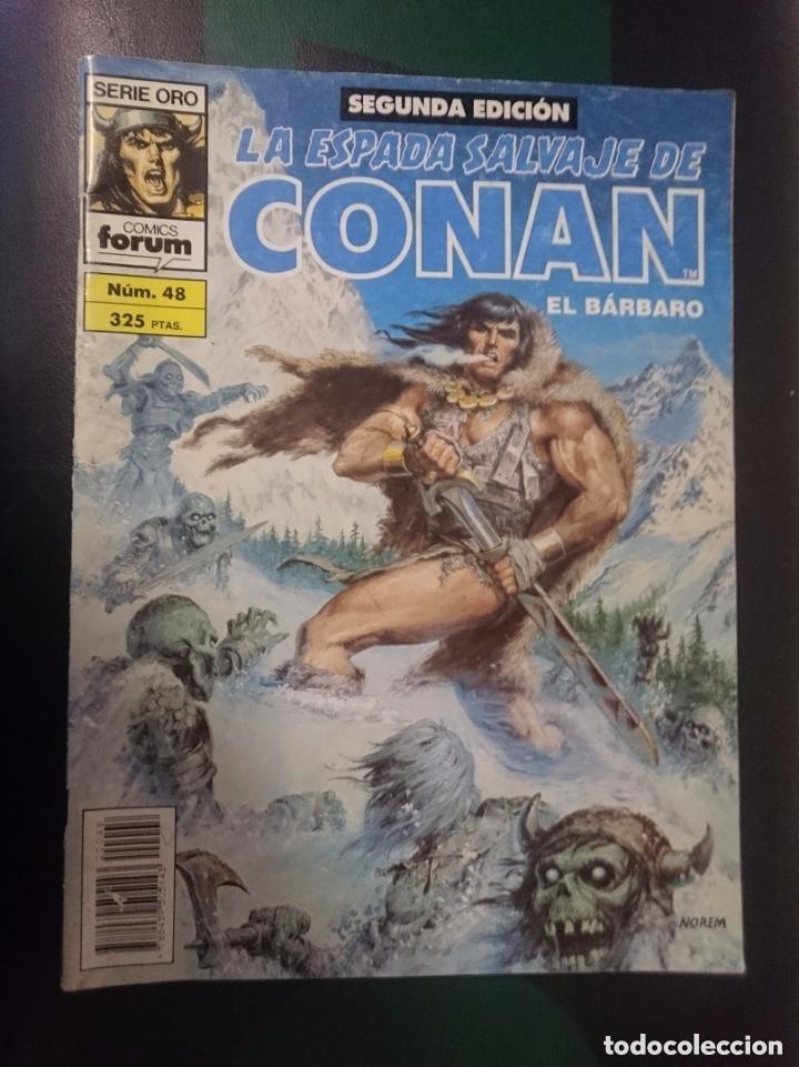 C&oacute;mics: FORUM -LA ESPADA SALVAJE DE CONAN EL BARBARO -N 48