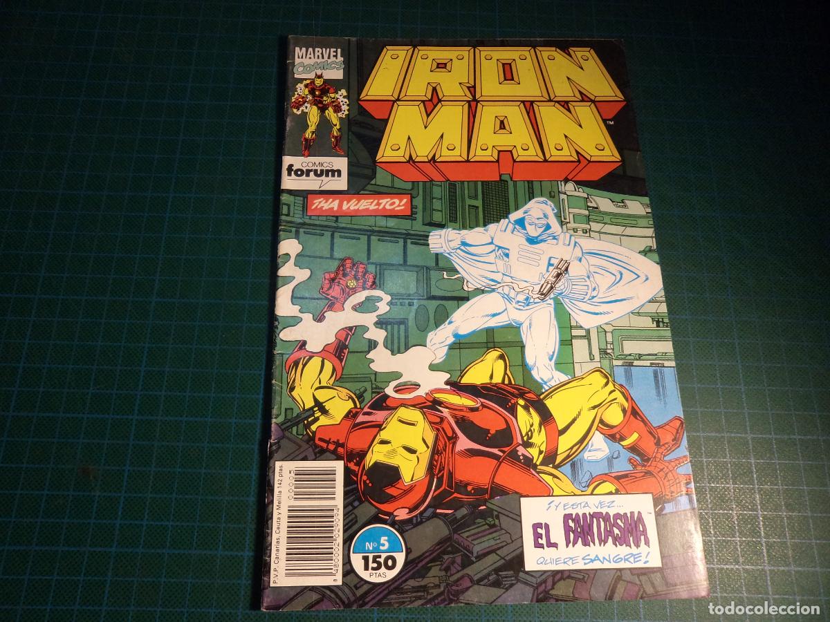 C&oacute;mics: Iron Man. N&ordm; 5. Forum. (Ref. 20-B)