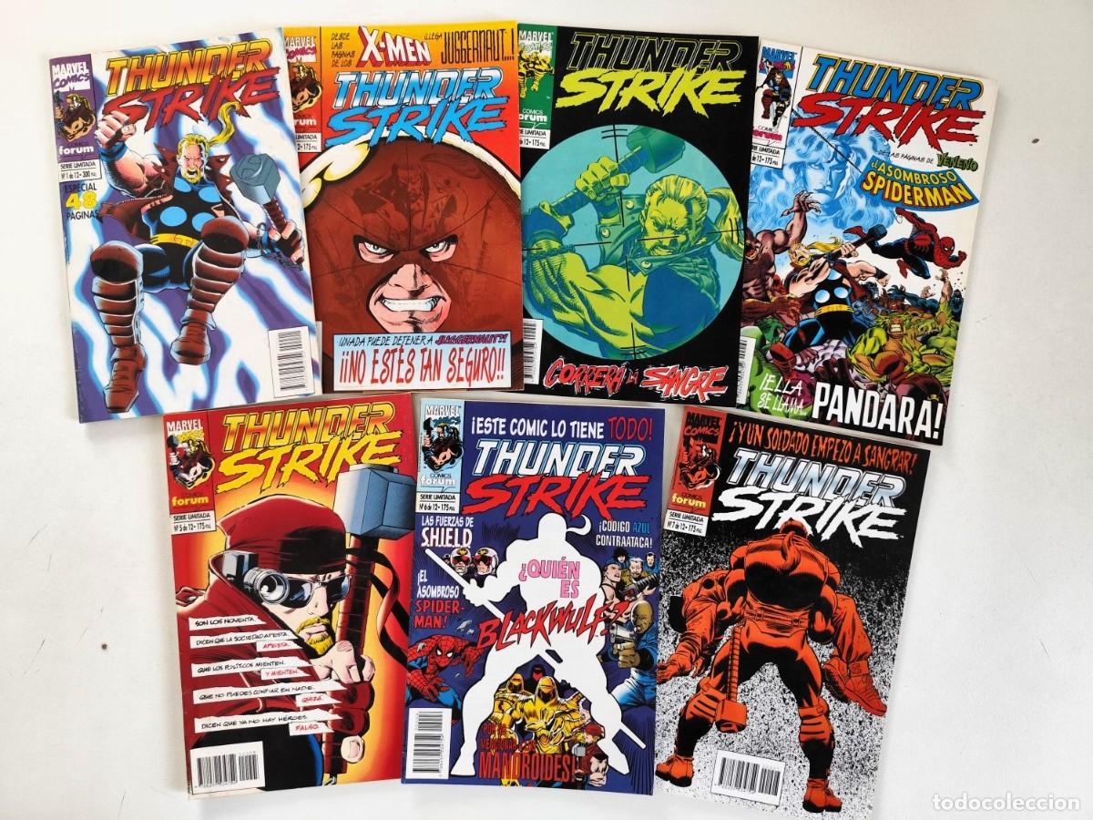 C&oacute;mics: THUNDERSTRIKE # 1-7 (Tom DeFalco, Ron Frenz ) ~ MARVEL/FORUM (1994)