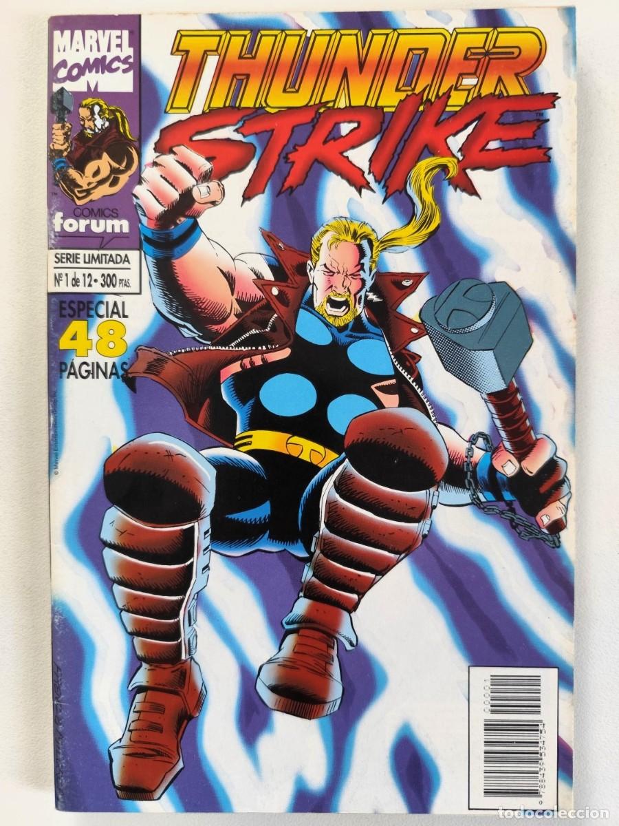C&oacute;mics: THUNDERSTRIKE # 1-7 (Tom DeFalco, Ron Frenz ) ~ MARVEL/FORUM (1994) - Foto 2