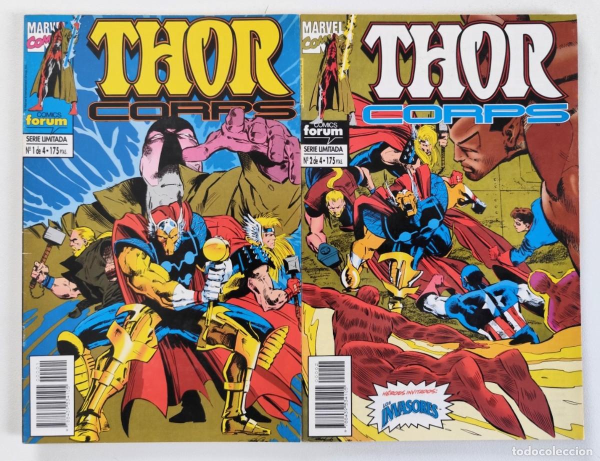 C&oacute;mics: THOR CORPS # 1-4 (Tom DeFalco, Patrick Olliffe) COMPLETA 4 N&ordm;s ~ MARVEL/FORUM (1994) - Foto 3