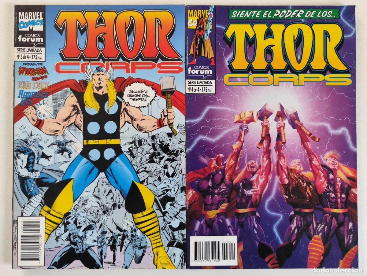 C&oacute;mics: THOR CORPS # 1-4 (Tom DeFalco, Patrick Olliffe) COMPLETA 4 N&ordm;s ~ MARVEL/FORUM (1994) - Foto 4