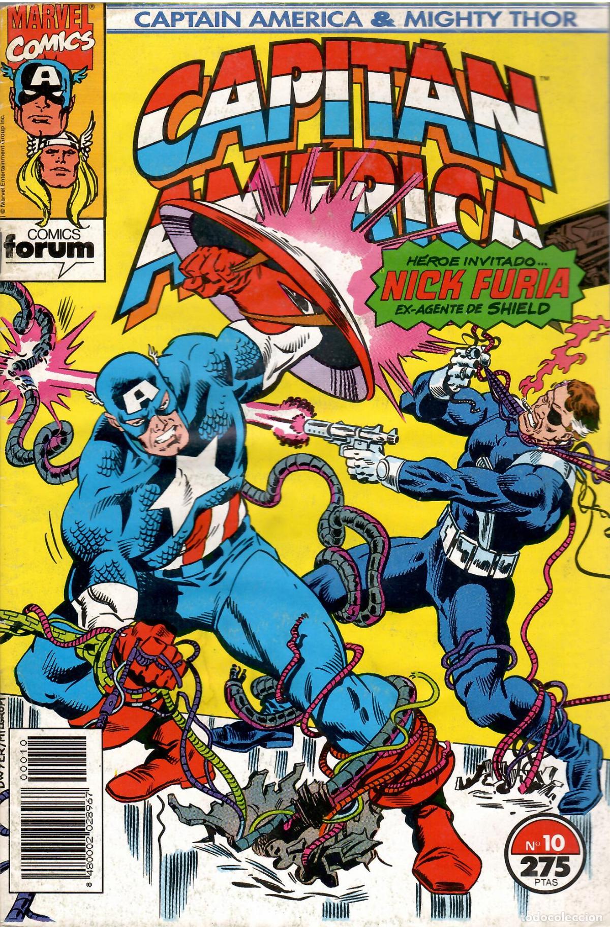 C&oacute;mics: Comic Capitan America, n&ordm; 10 - Comics Forum &iexcl;&iexcl;DEFECTUOSO!!