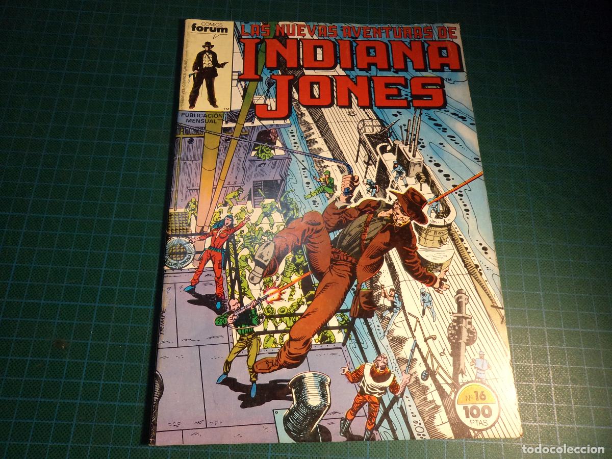 C&oacute;mics: Las nuevas aventuras de Indiana Jones. N&ordm; 16. Forum. (Ref. 20-B)