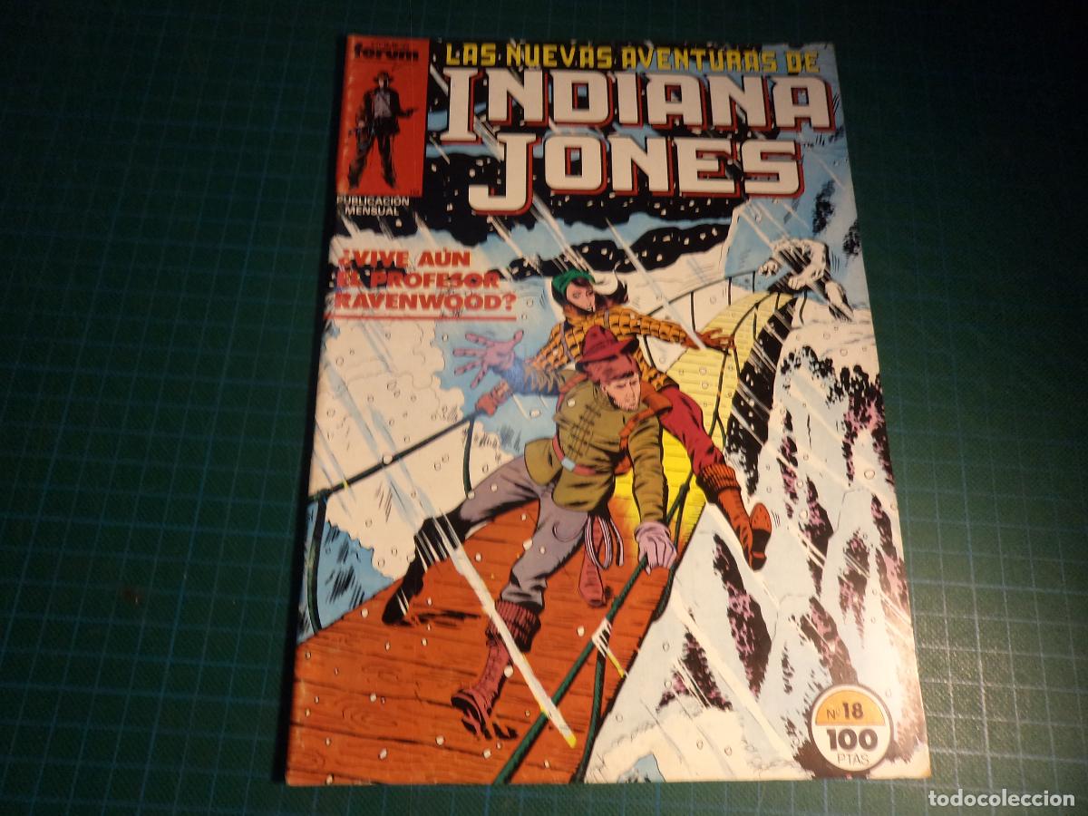 C&oacute;mics: Las nuevas aventuras de Indiana Jones. N&ordm; 18. Forum. (Ref. 20-B)