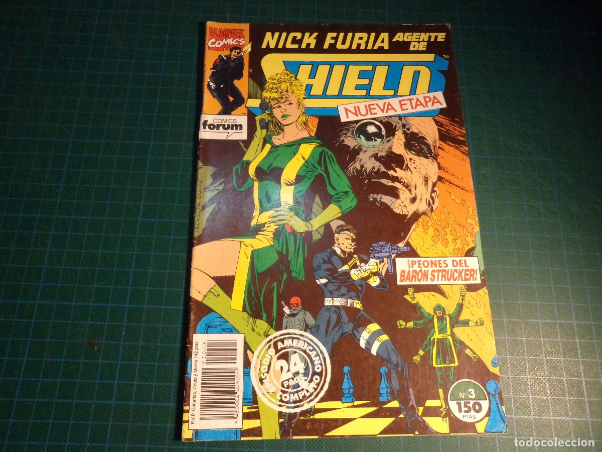 C&oacute;mics: Nick Furia agente de SHIELD nueva etapa. N&ordm; 3. Forum. (Ref. 20-B)
