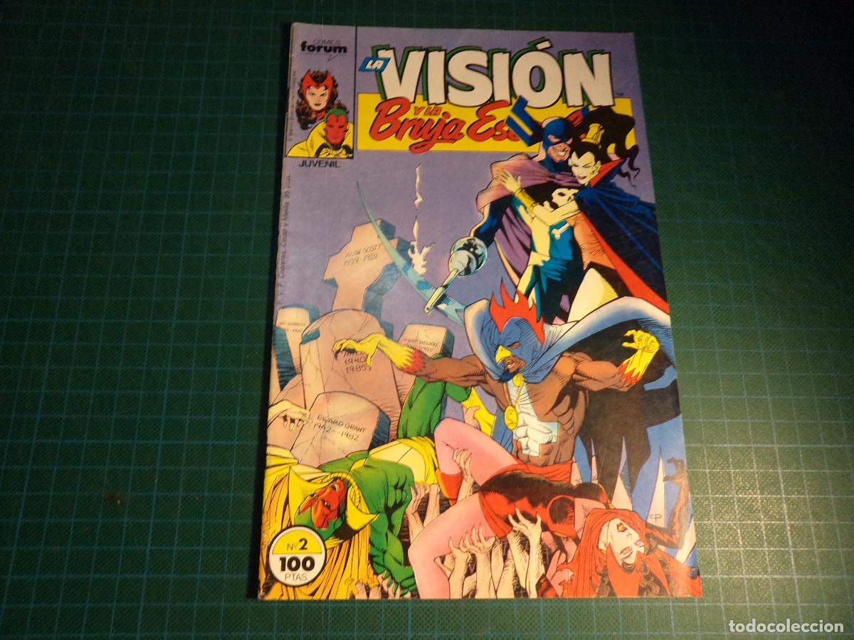 C&oacute;mics: La Visi&oacute;n y la Bruja Escarlata. N&ordm; 2. Forum. (Ref. 20-B)