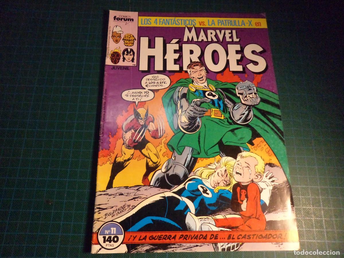 C&oacute;mics: Marvel H&eacute;roes. N&ordm; 11. Forum. (Ref. 20-B)