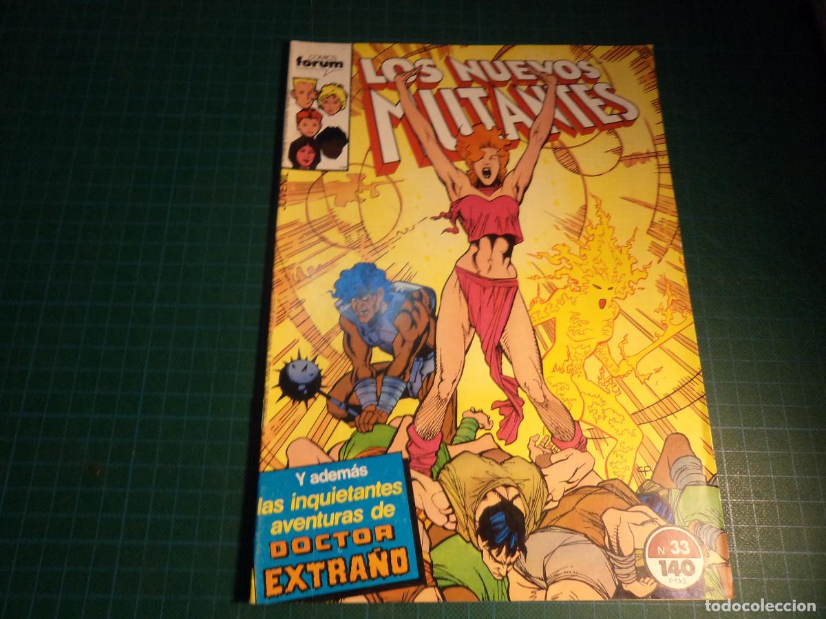 C&oacute;mics: Los nuevos mutantes. N&ordm; 33. Forum. (Ref. 20-B)