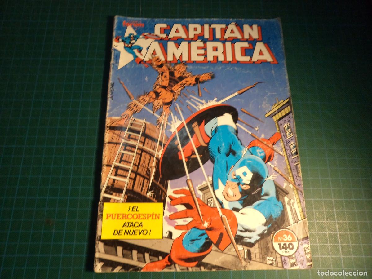 C&oacute;mics: Capit&aacute;n America. N&ordm; 36. Forum. (Ref. 20-B)