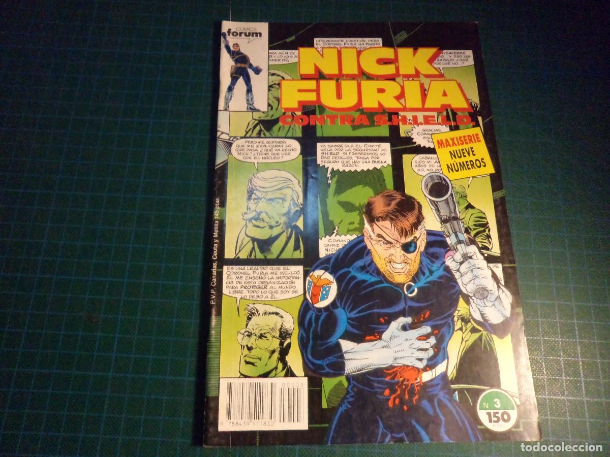 C&oacute;mics: Nick Furia contra SHIELD. N&ordm; 3. Forum. (Ref. 20-B)