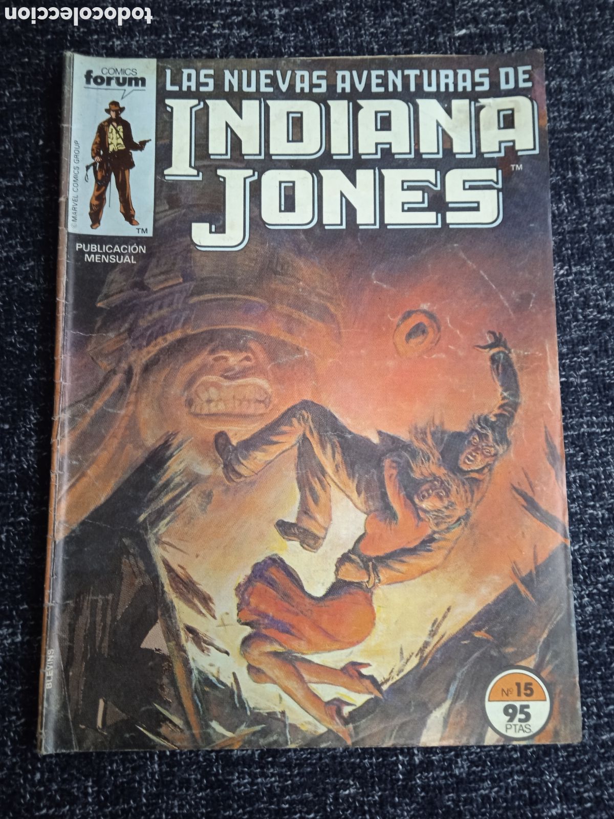 C&oacute;mics: LAS NUEVAS AVENTURAS DE INDIANA JONES N&ordm; 15 -EDITA FORUM -COLECCION DE 26 NUMEROS