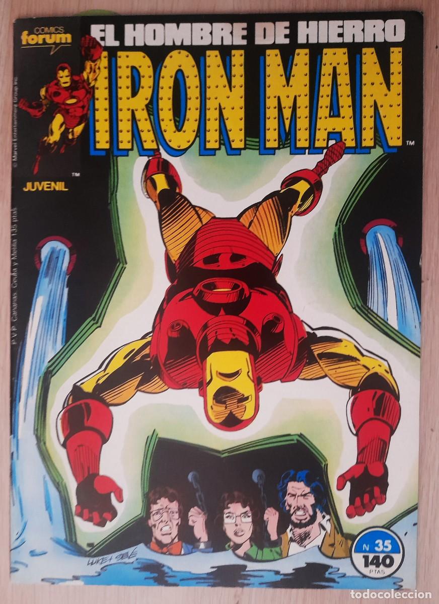 C&oacute;mics: El Hombre De Hierro - Iron Man 35 - Vol.1 - Marvel - Forum
