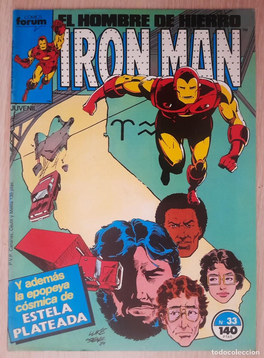 C&oacute;mics: El Hombre De Hierro - Iron Man 33 - Vol.1 - Marvel - Forum