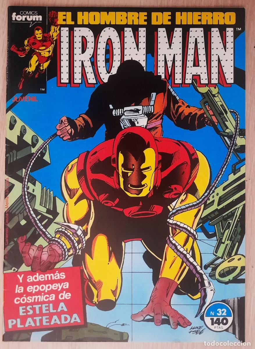 C&oacute;mics: El Hombre De Hierro - Iron Man 32 - Vol.1 - Marvel - Forum