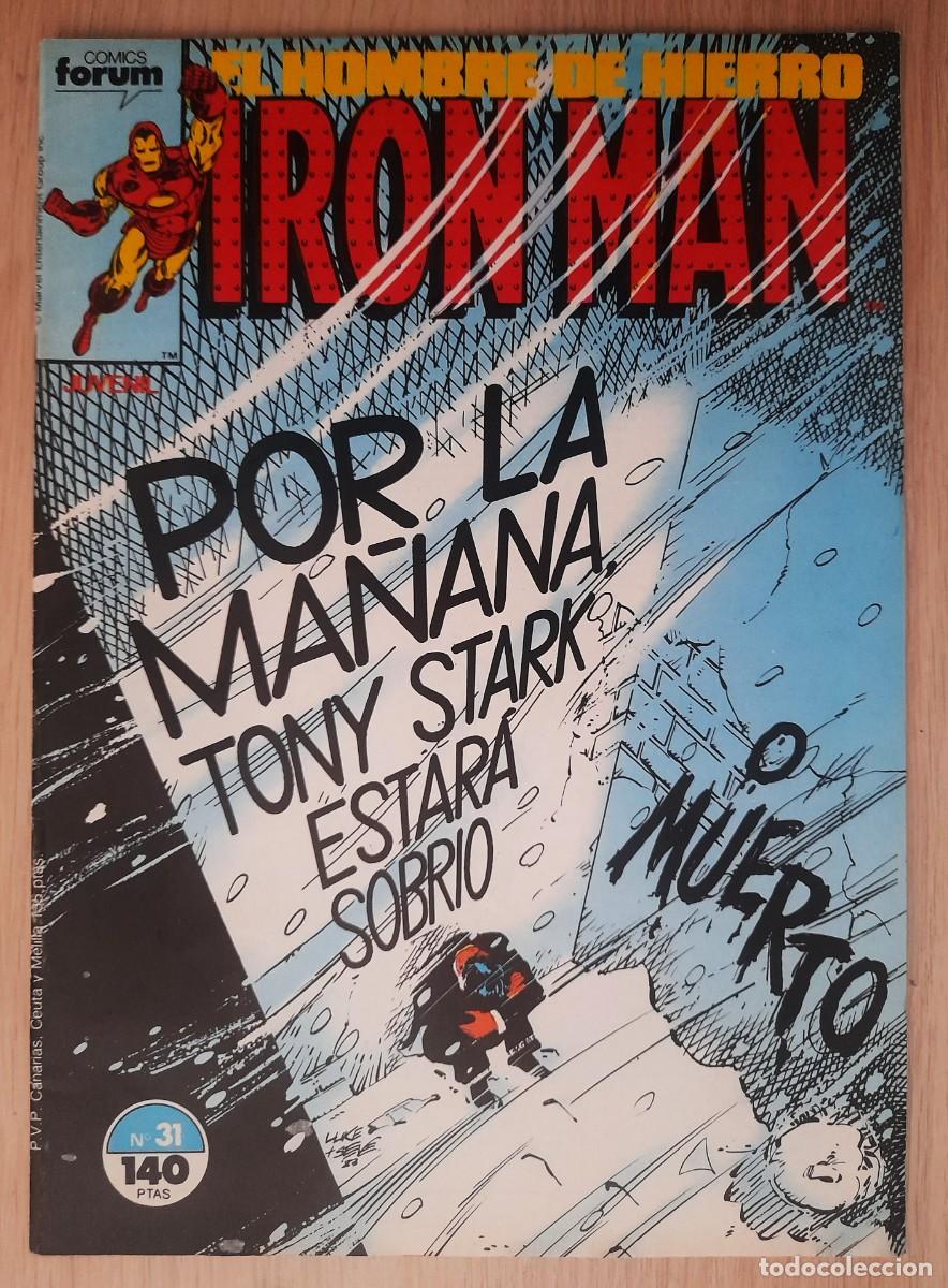 C&oacute;mics: El Hombre De Hierro - Iron Man 31 - Vol.1 - Marvel - Forum