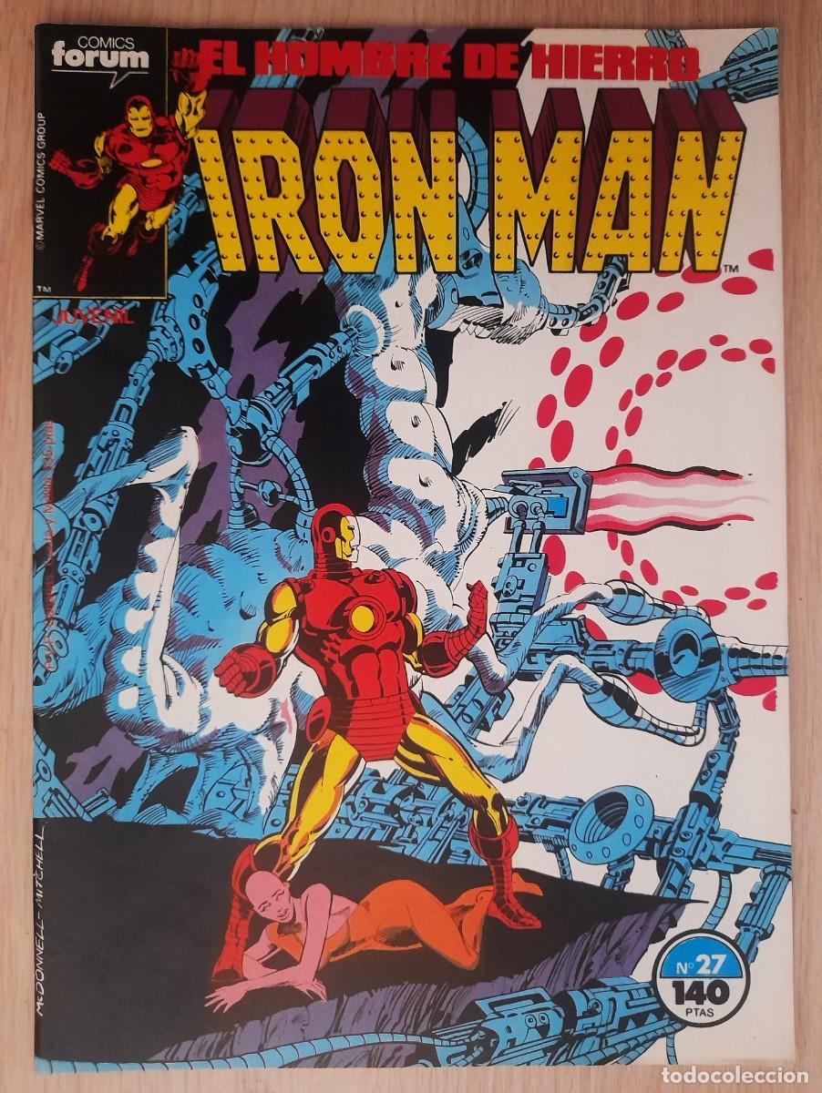 C&oacute;mics: El Hombre De Hierro - Iron Man 27 - Vol.1 - Marvel - Forum
